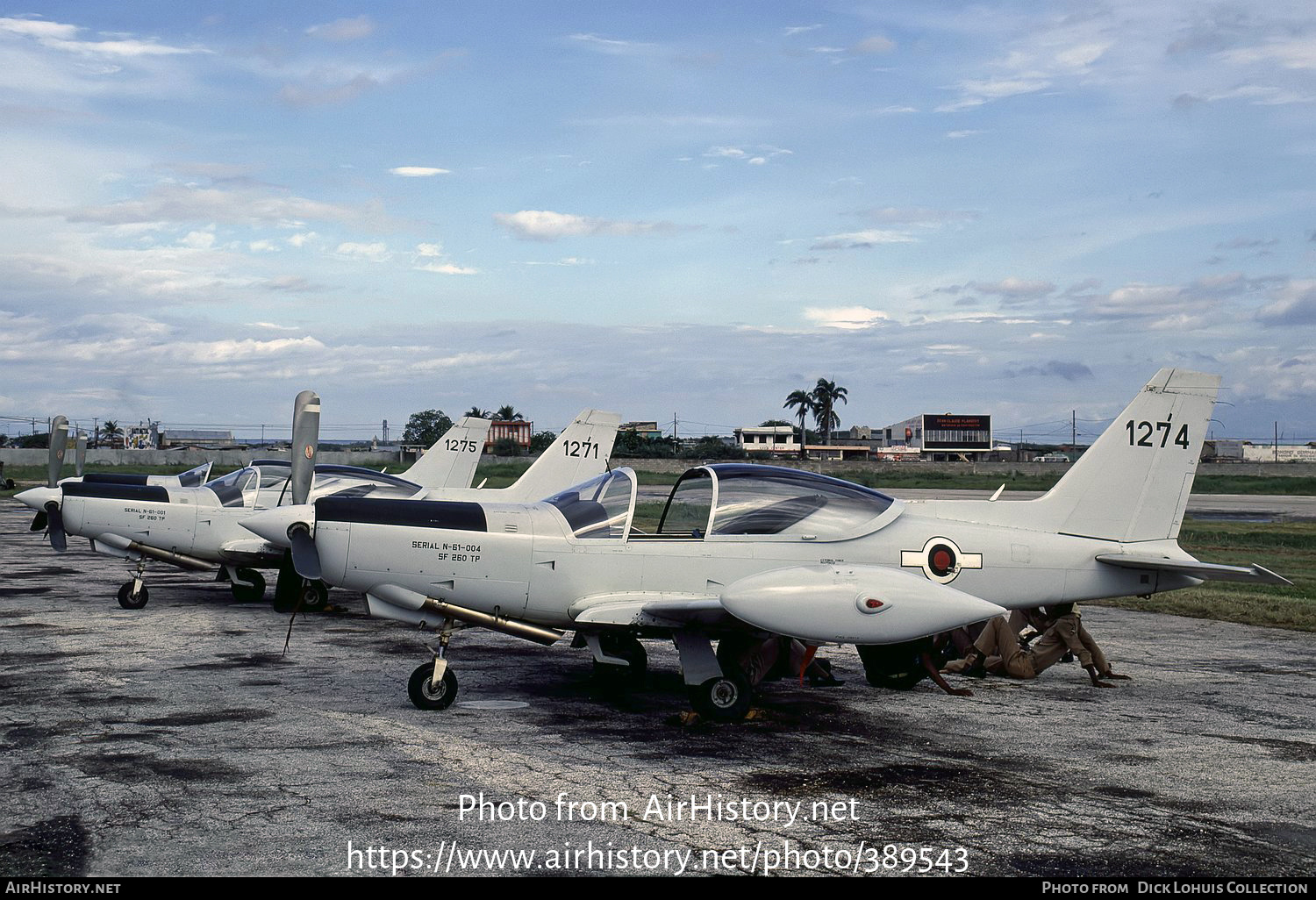 Aircraft Photo of 1274 | SIAI-Marchetti SF-260TP | Haiti - Air Force | AirHistory.net #389543