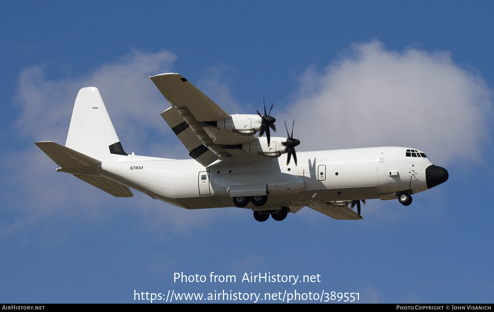 Aircraft Photo of N71KM | Lockheed Martin LM-100J Hercules (382J) | AirHistory.net #389551