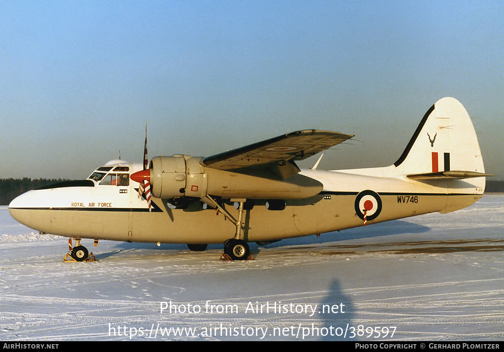 Aircraft Photo of WV746 | Hunting Percival P.66 Pembroke C.1 | UK - Air Force | AirHistory.net #389597