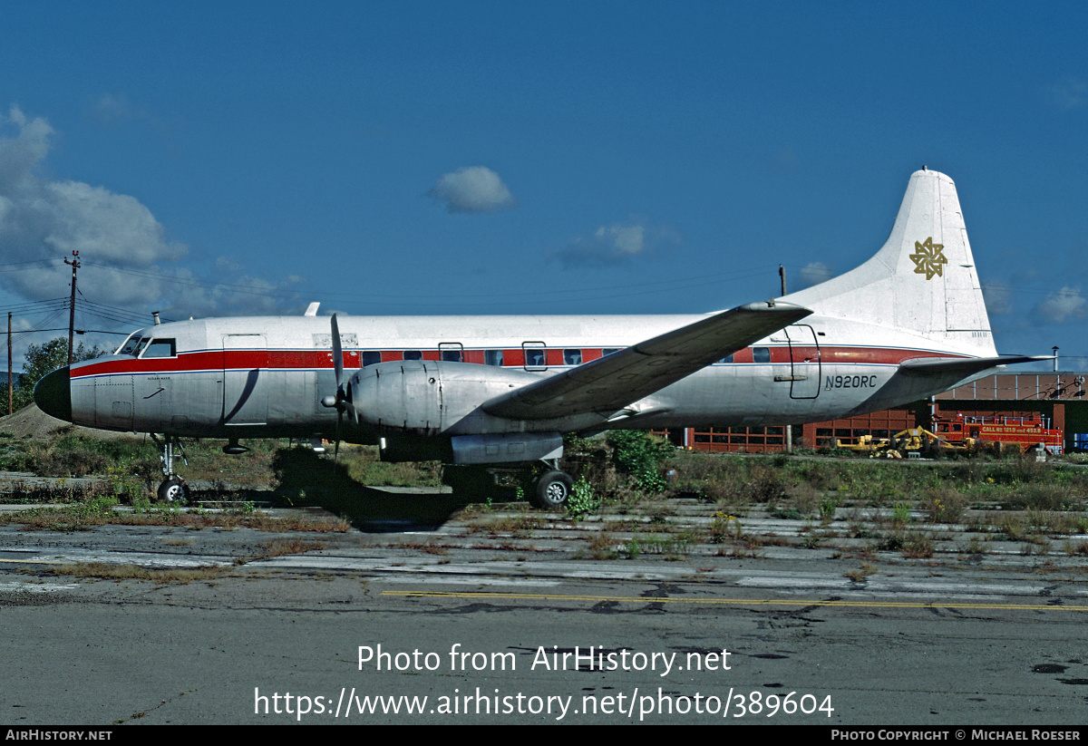 Aircraft Photo of N920RC | Convair 440 | AirHistory.net #389604