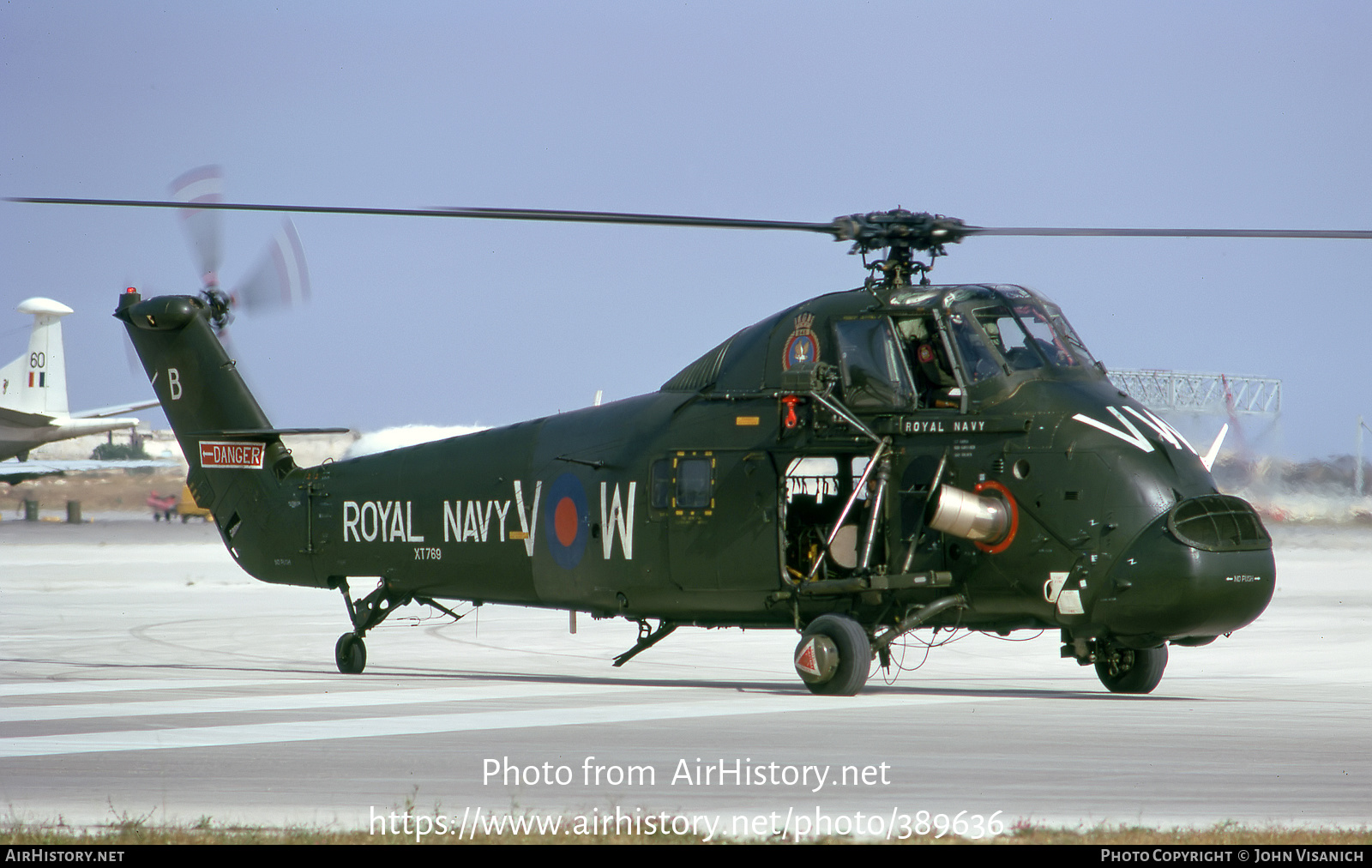 Aircraft Photo of XT769 | Westland WS-58 Wessex HU.5 | UK - Navy | AirHistory.net #389636