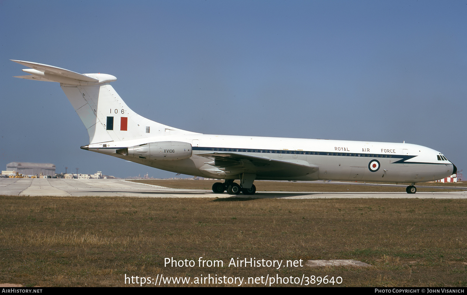 Aircraft Photo of XV106 | Vickers VC10 C.1 | UK - Air Force | AirHistory.net #389640