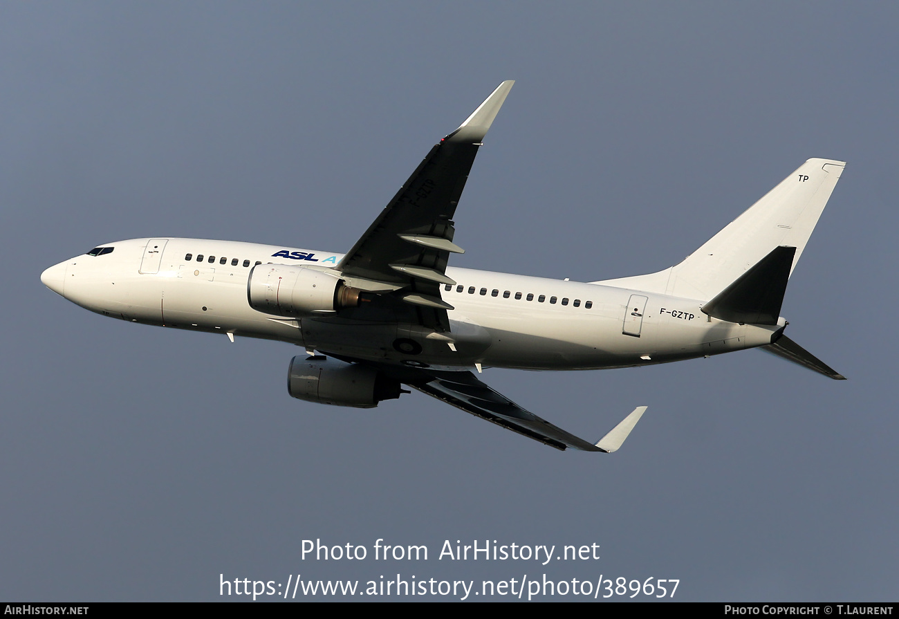 Aircraft Photo of F-GZTP | Boeing 737-71B | ASL Airlines | AirHistory.net #389657