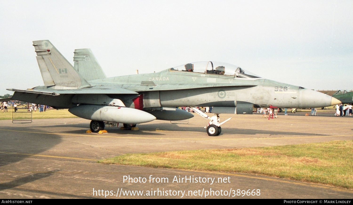 Aircraft Photo of 188926 | McDonnell Douglas CF-188B Hornet | Canada - Air Force | AirHistory.net #389668