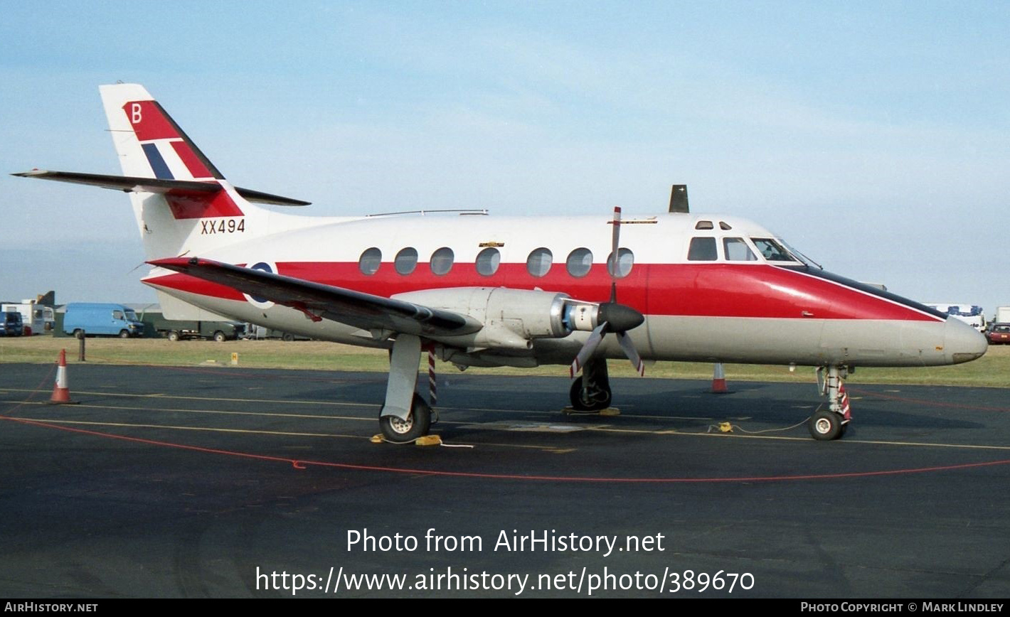 Aircraft Photo of XX494 | Scottish Aviation HP-137 Jetstream T1 | UK - Air Force | AirHistory.net #389670