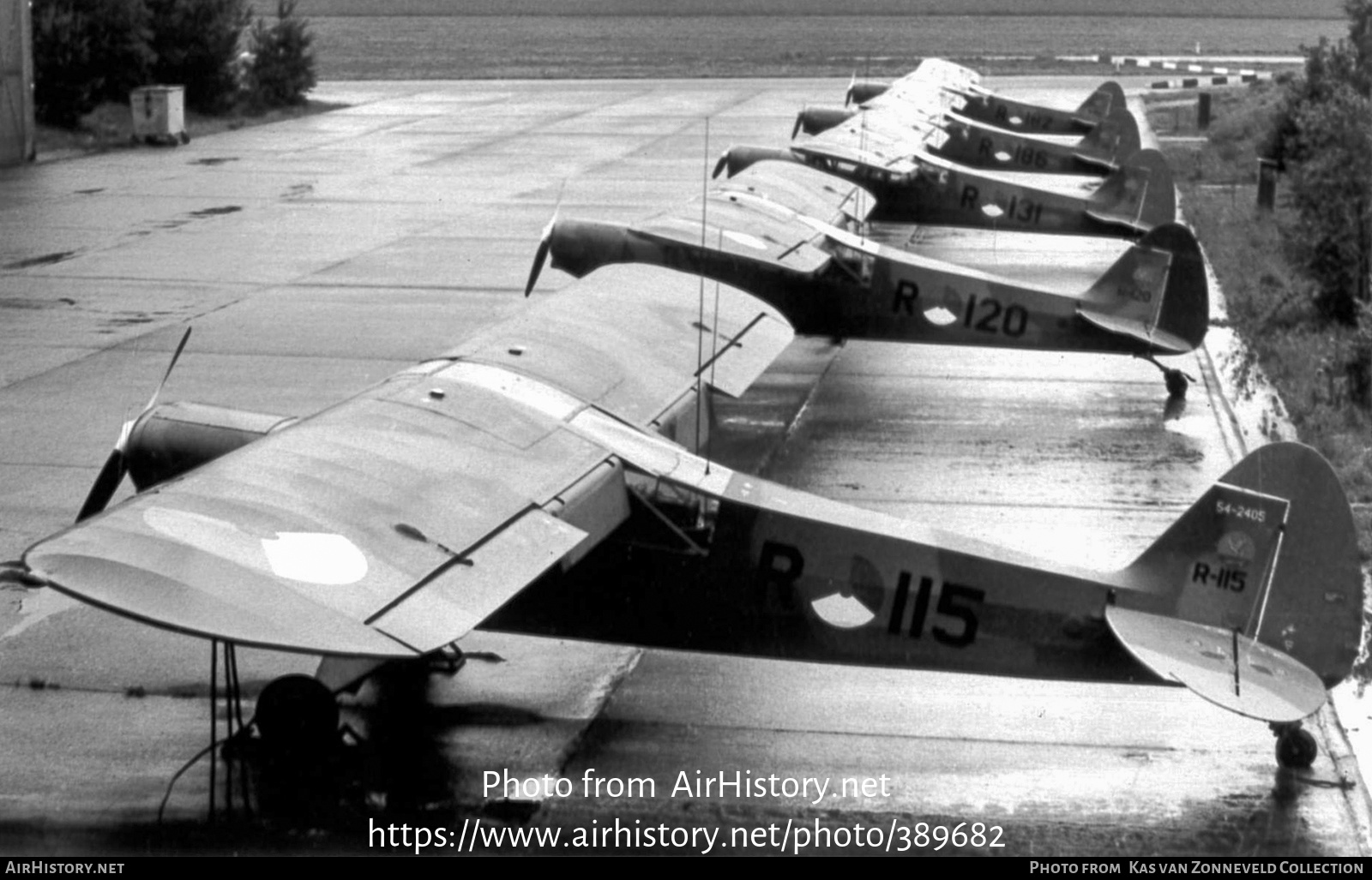 Aircraft Photo of R-115 | Piper L-21B Super Cub | Netherlands - Air Force | AirHistory.net #389682