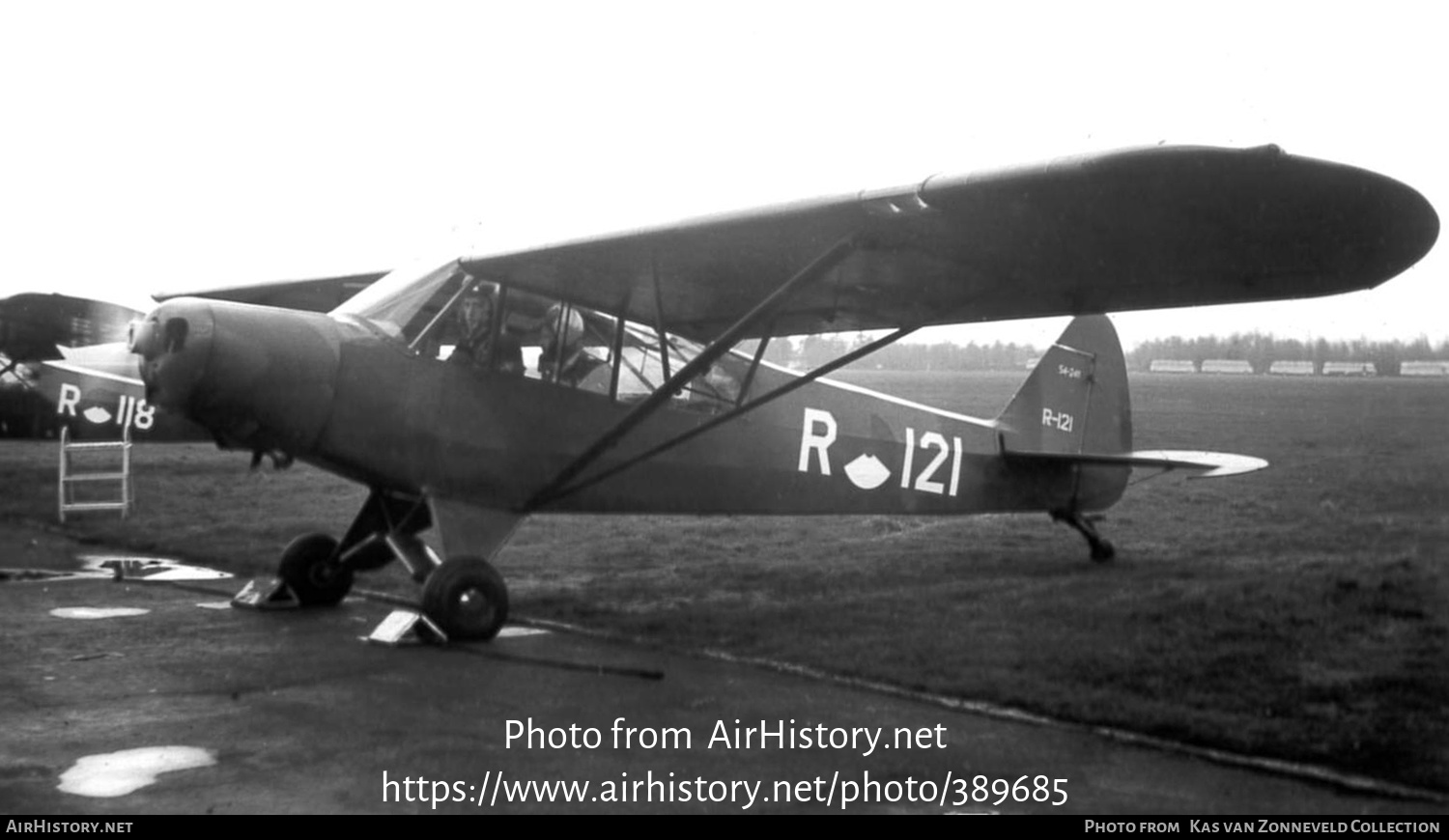 Aircraft Photo of R-121 | Piper L-21B Super Cub | Netherlands - Air Force | AirHistory.net #389685