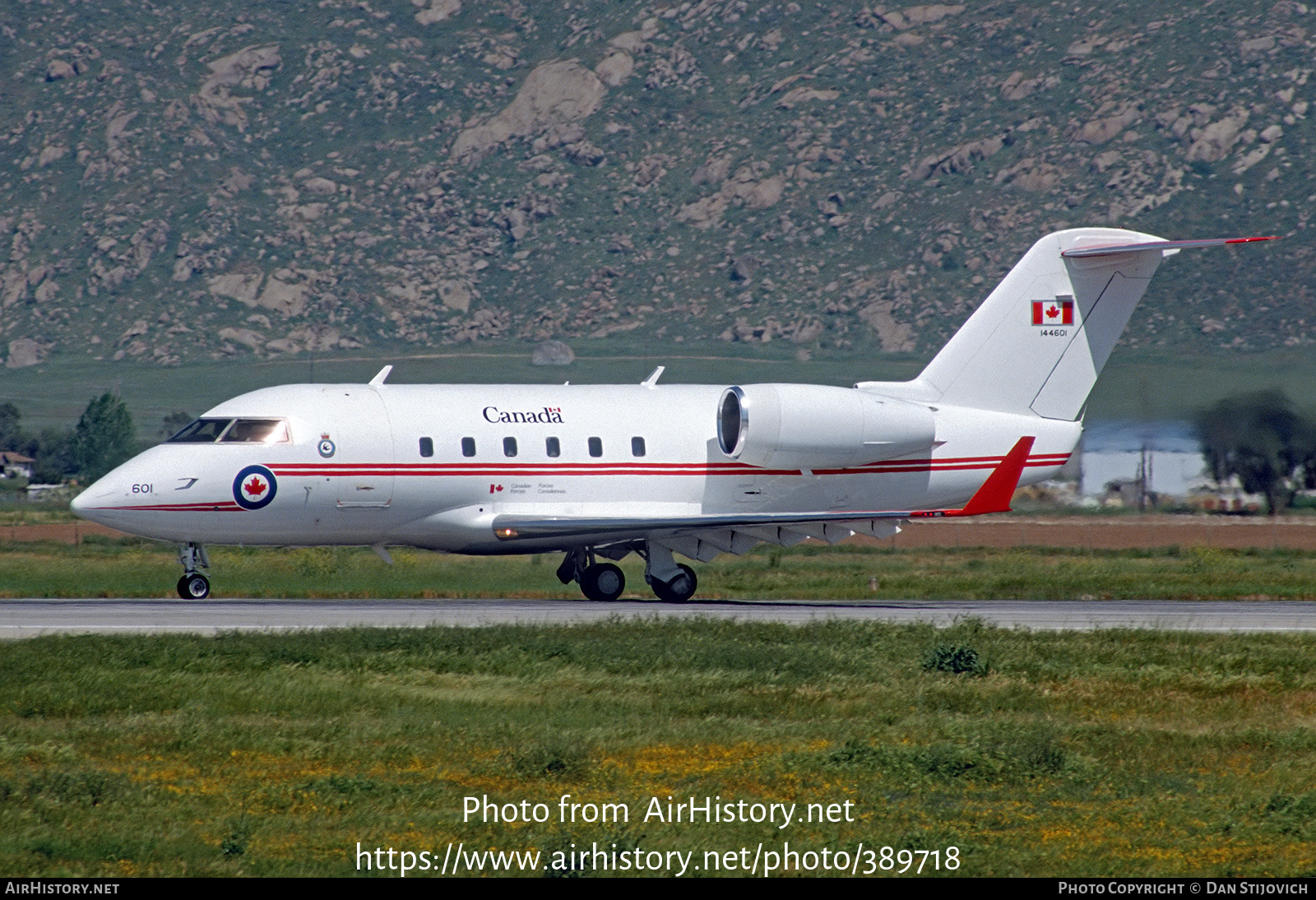 Aircraft Photo of 144601 | Canadair CC-144A Challenger (600S/CL-600-1A11) | Canada - Air Force | AirHistory.net #389718