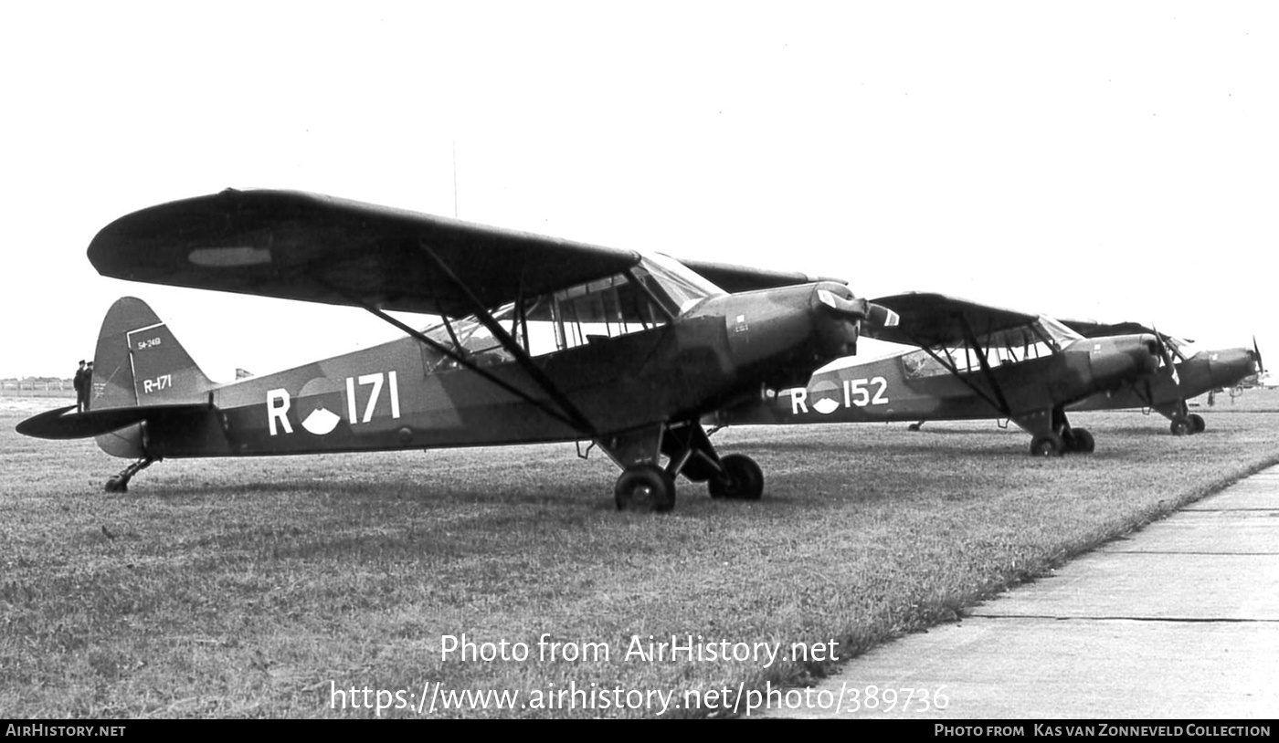 Aircraft Photo of R-171 | Piper L-21B Super Cub | Netherlands - Air Force | AirHistory.net #389736