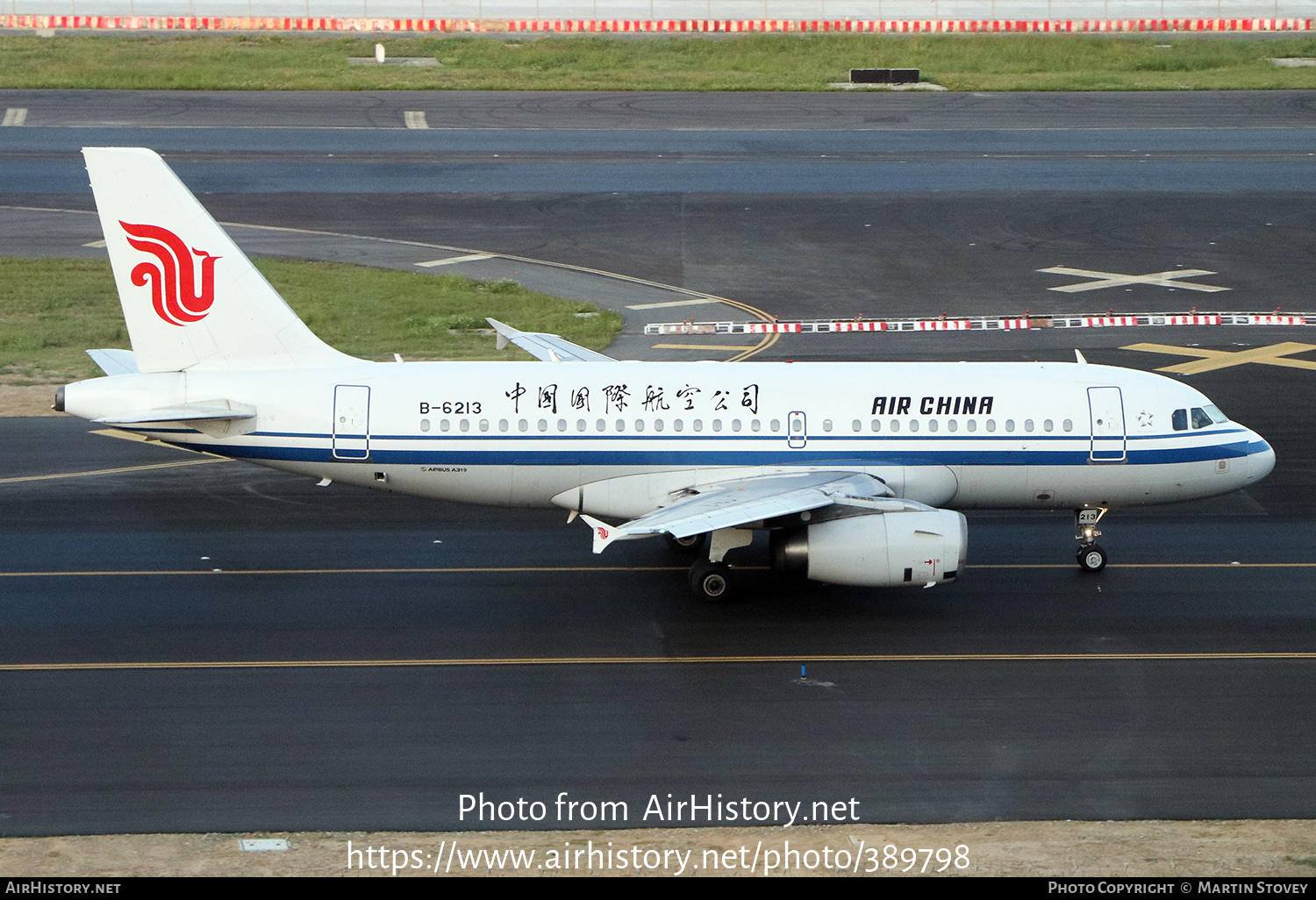 Aircraft Photo of B-6213 | Airbus A319-131 | Air China | AirHistory.net #389798