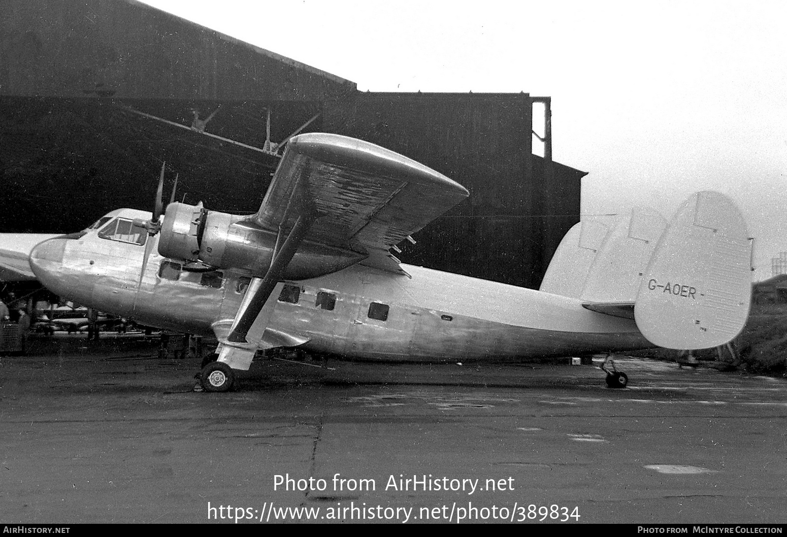 Aircraft Photo of G-AOER | Scottish Aviation Twin Pioneer Series 1 | AirHistory.net #389834