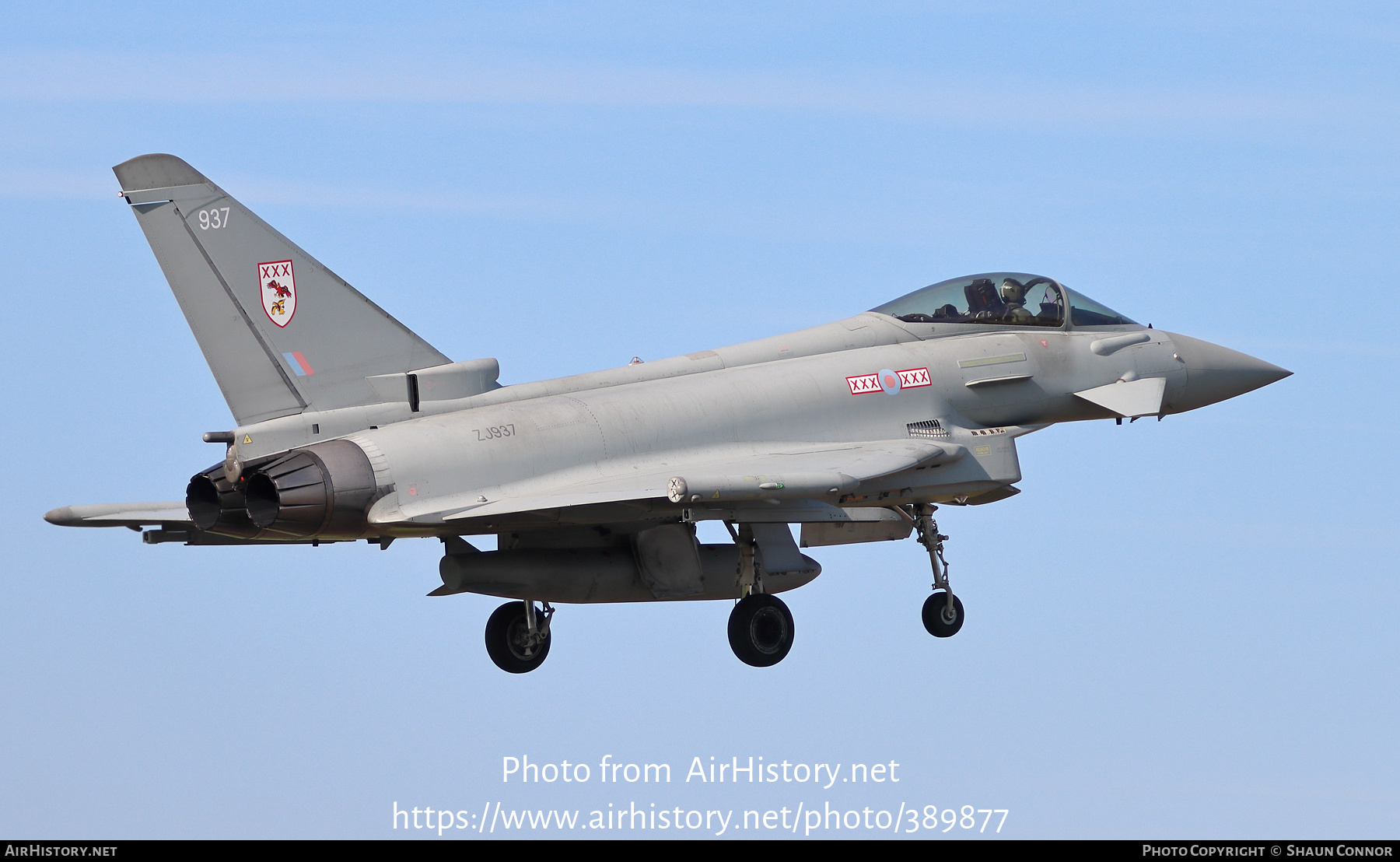 Aircraft Photo of ZJ937 | Eurofighter EF-2000 Typhoon FGR4 | UK - Air Force | AirHistory.net #389877