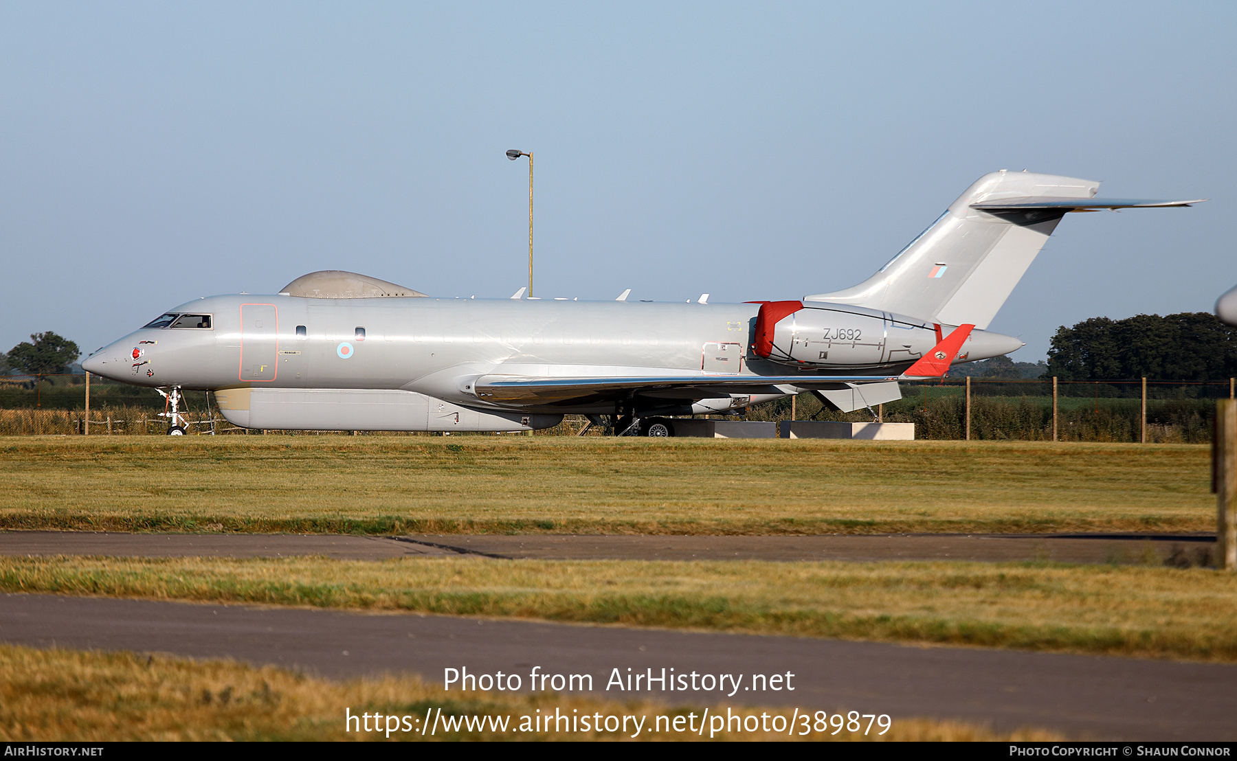 Aircraft Photo of ZJ692 | Bombardier Sentinel R.1 (BD-700-1A10) | UK - Air Force | AirHistory.net #389879