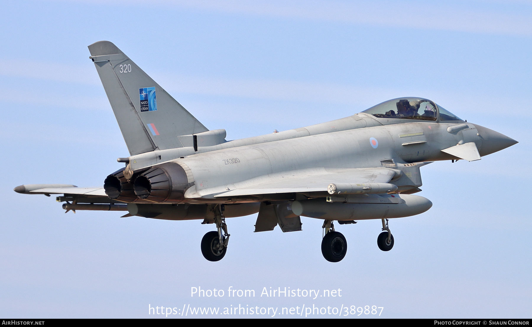 Aircraft Photo of ZK320 | Eurofighter EF-2000 Typhoon FGR4 | UK - Air Force | AirHistory.net #389887