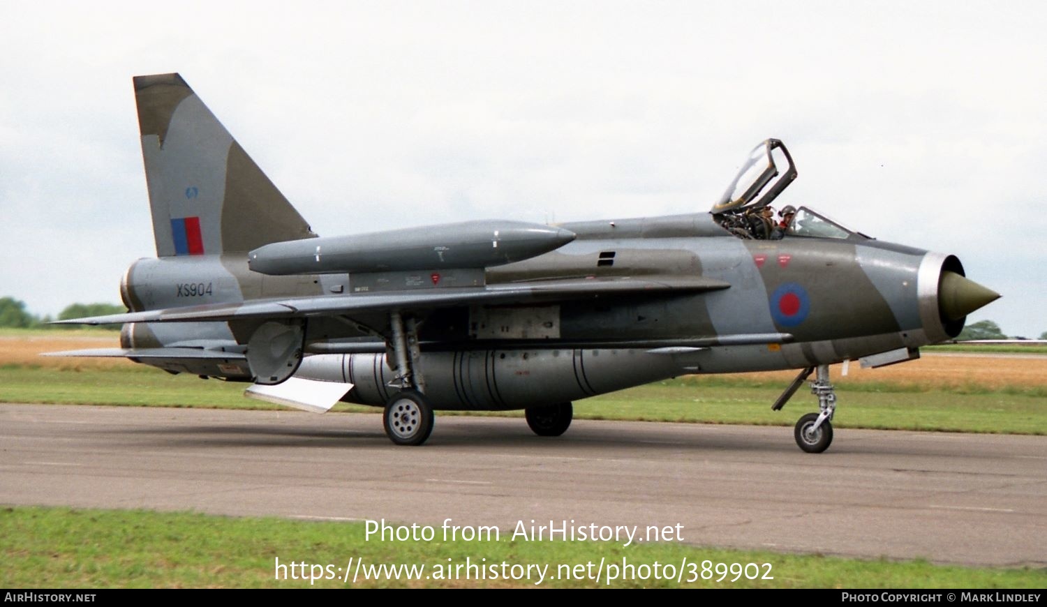 Aircraft Photo of XS904 | English Electric Lightning F6 | UK - Air Force | AirHistory.net #389902