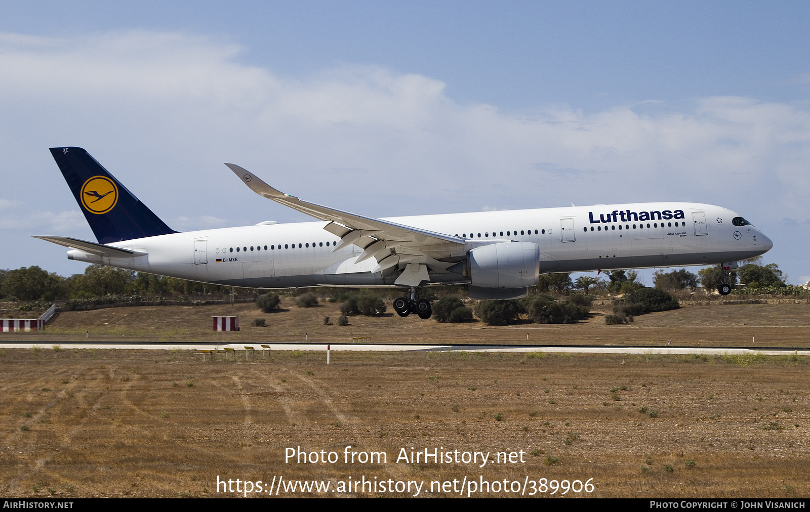 Aircraft Photo of D-AIXE | Airbus A350-941 | Lufthansa | AirHistory.net #389906