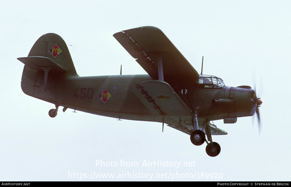 Aircraft Photo of 450 | Antonov An-2S | East Germany - Air Force | AirHistory.net #389920