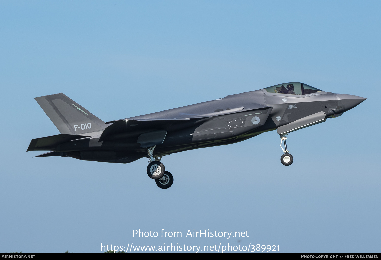 Aircraft Photo of F-010 | Lockheed Martin F-35A Lightning II | Netherlands - Air Force | AirHistory.net #389921