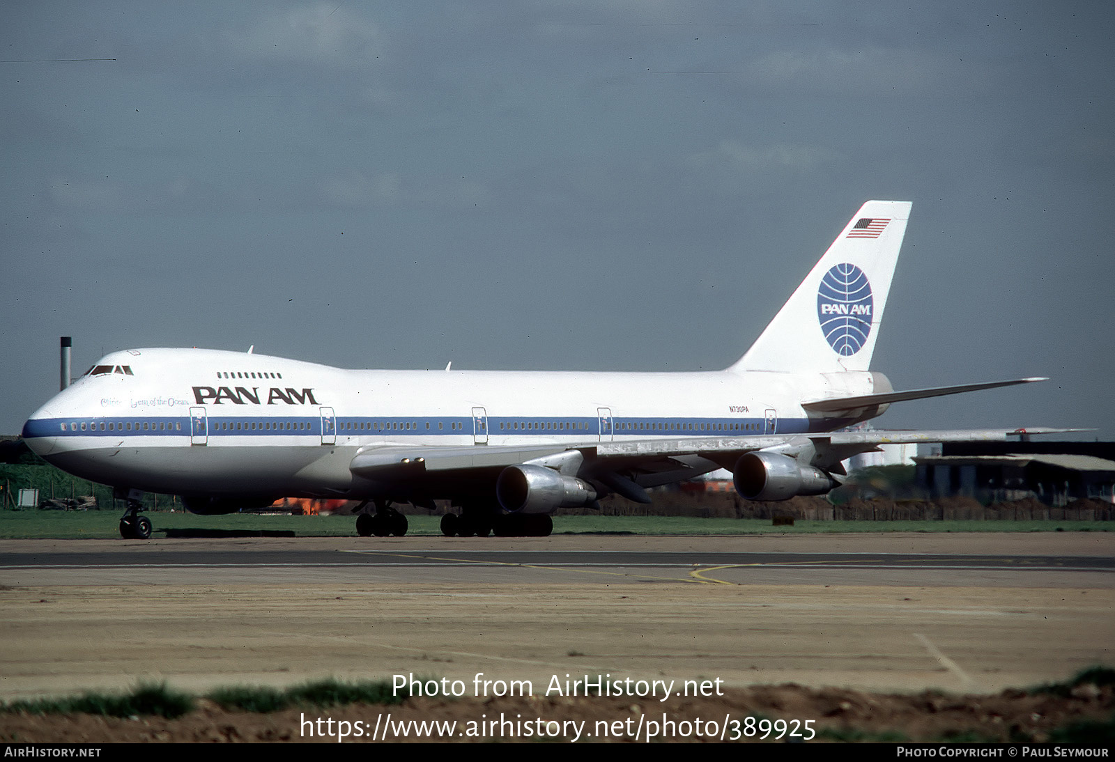 Aircraft Photo of N730PA | Boeing 747-212B | Pan American World Airways - Pan Am | AirHistory.net #389925