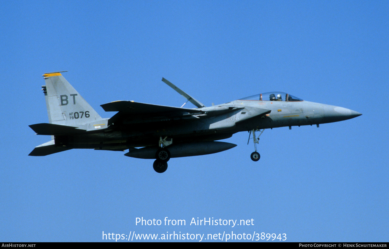 Aircraft Photo of 79-0076 / AF79-076 | McDonnell Douglas F-15C Eagle | USA - Air Force | AirHistory.net #389943