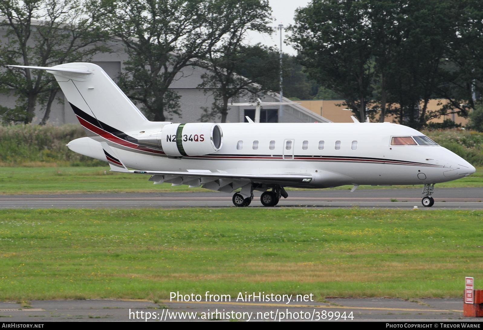 Aircraft Photo of N234QS | Bombardier Challenger 650 (CL-600-2B16) | AirHistory.net #389944