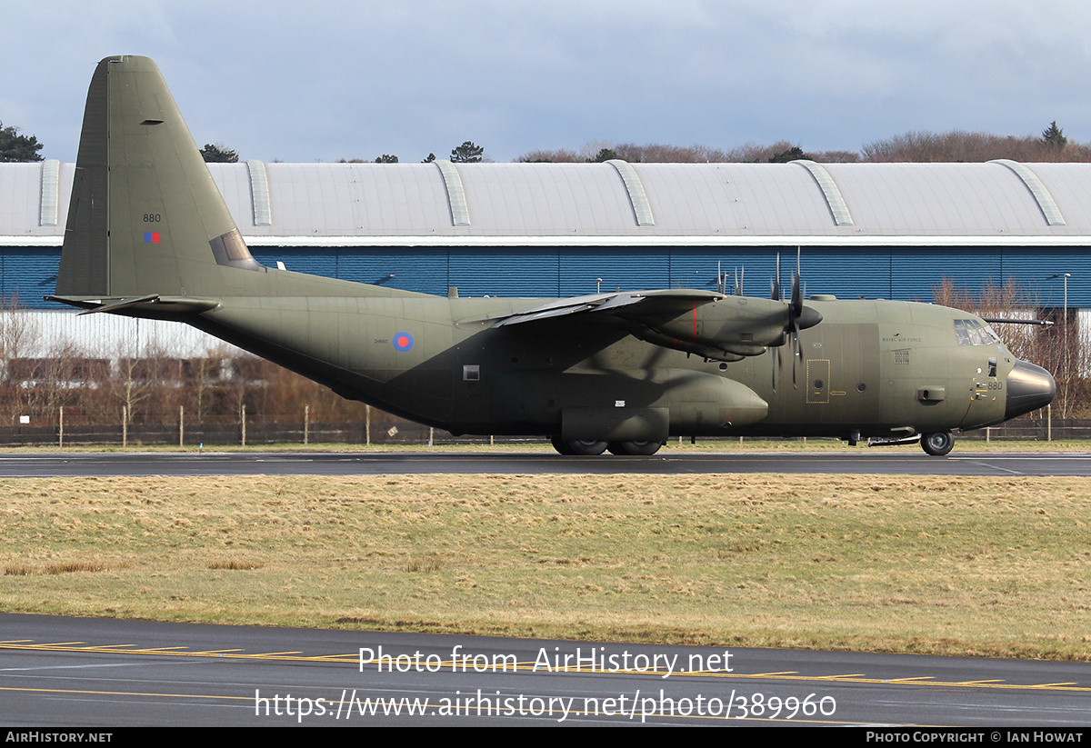 Aircraft Photo of ZH880 | Lockheed Martin C-130J Hercules C5 | UK - Air Force | AirHistory.net #389960