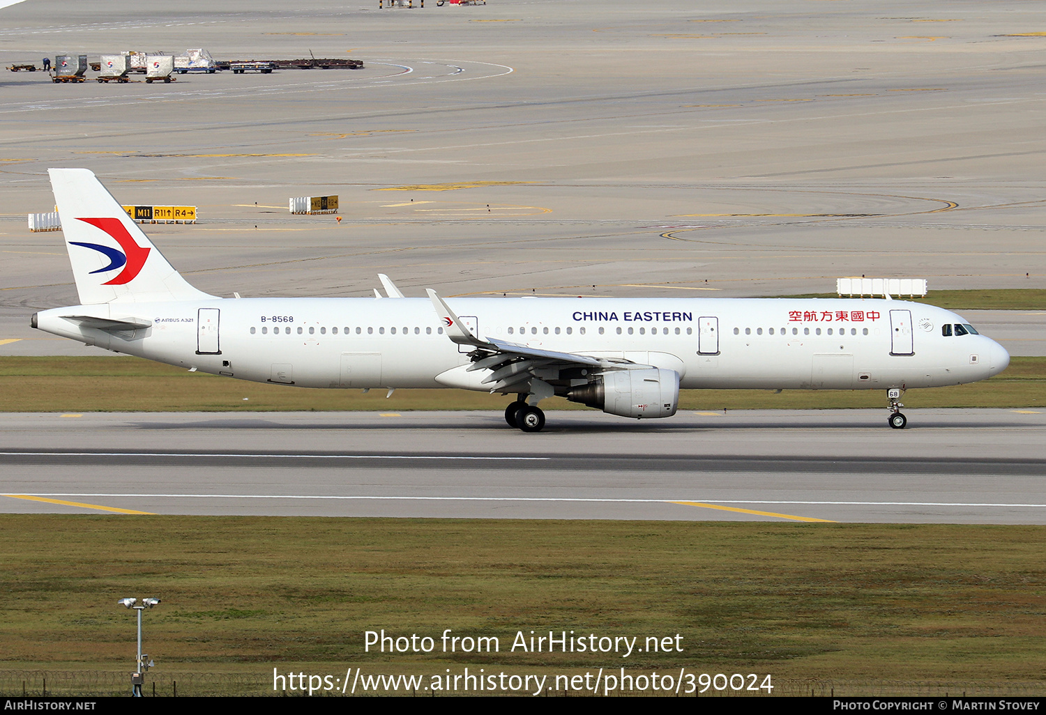 Aircraft Photo of B-8568 | Airbus A321-211 | China Eastern Airlines | AirHistory.net #390024