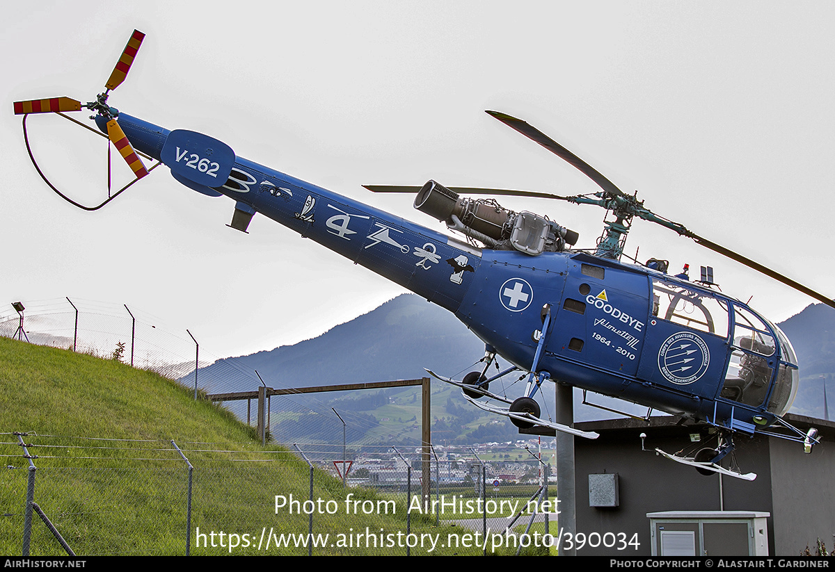 Aircraft Photo of V-262 | Sud SE-3160 Alouette III | Switzerland - Air Force | AirHistory.net #390034