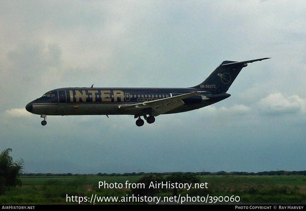 Aircraft Photo of HK-3827X | Douglas DC-9-15 | Intercontinental de Aviación | AirHistory.net #390060