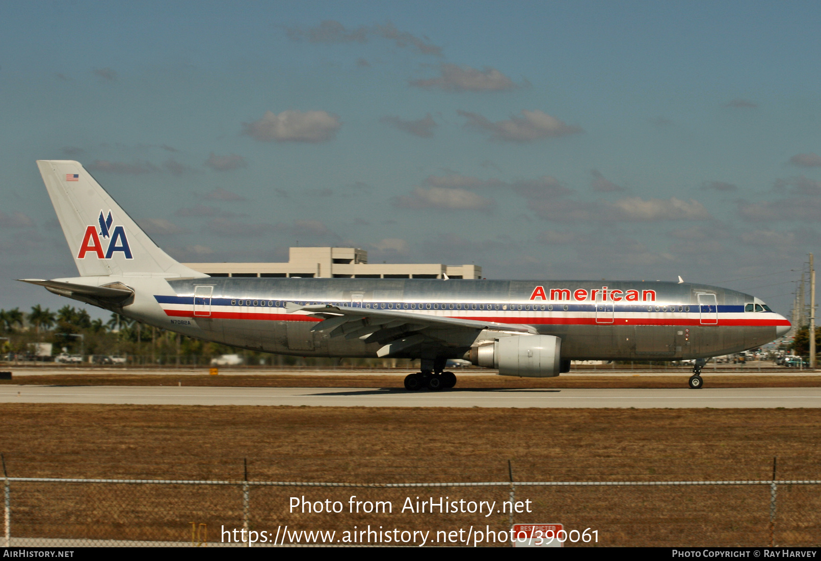 Aircraft Photo of N7082A | Airbus A300B4-605R | American Airlines | AirHistory.net #390061