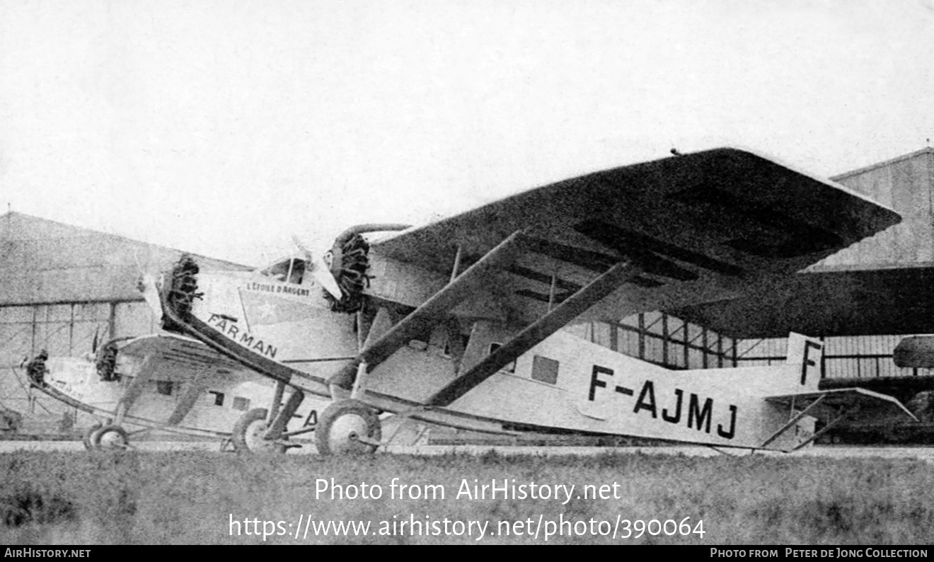 Aircraft Photo of F-AJMJ | Farman F.301 | Lignes Aériennes Farman | AirHistory.net #390064