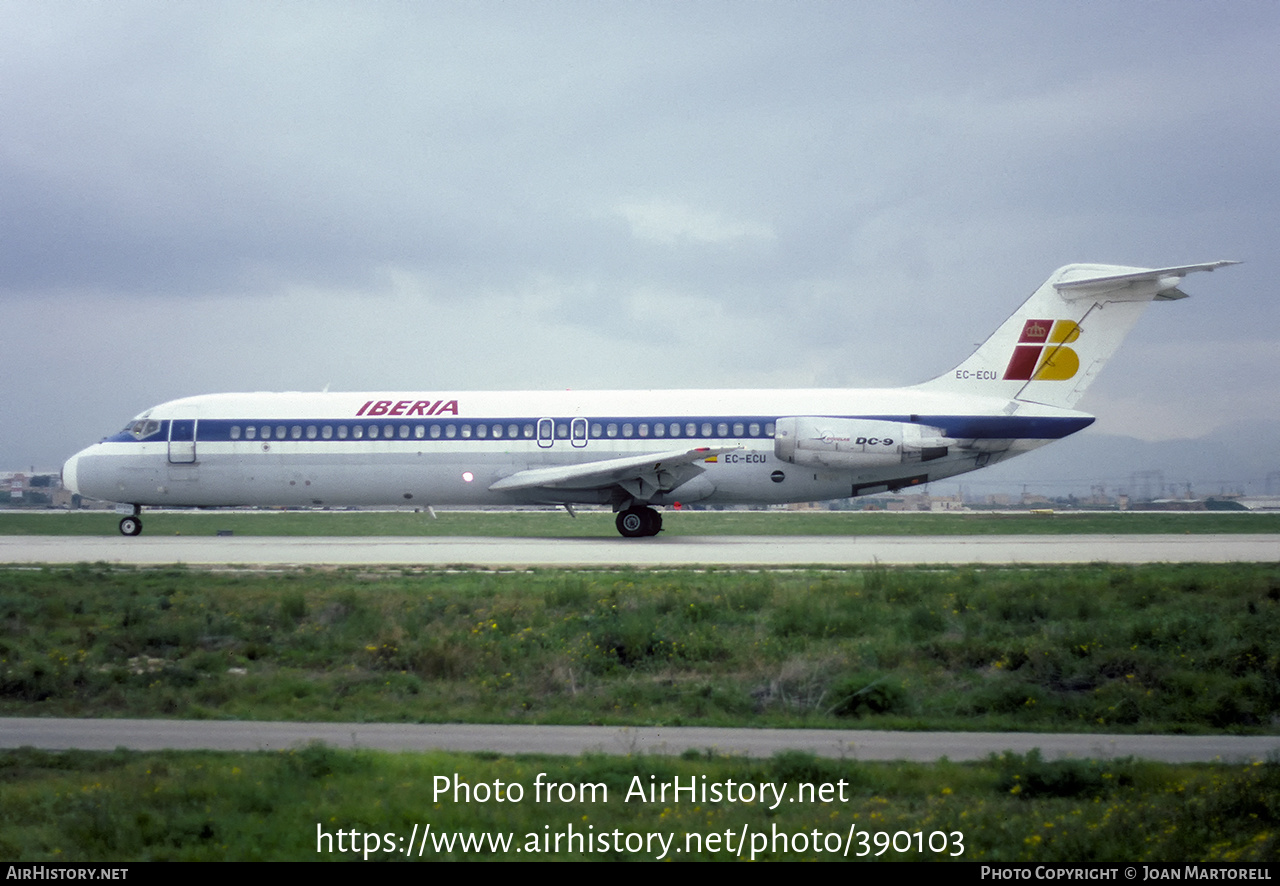 Aircraft Photo of EC-ECU | McDonnell Douglas DC-9-32 | Iberia | AirHistory.net #390103