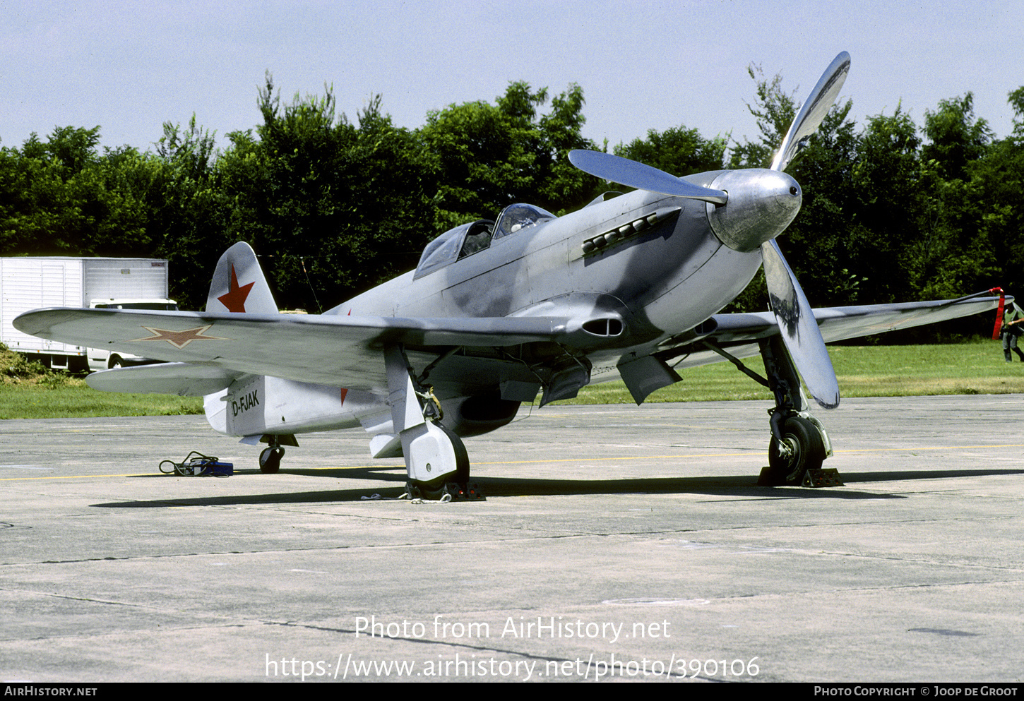 Aircraft Photo of D-FJAK | Yakovlev Yak-3UA | Soviet Union - Air Force | AirHistory.net #390106