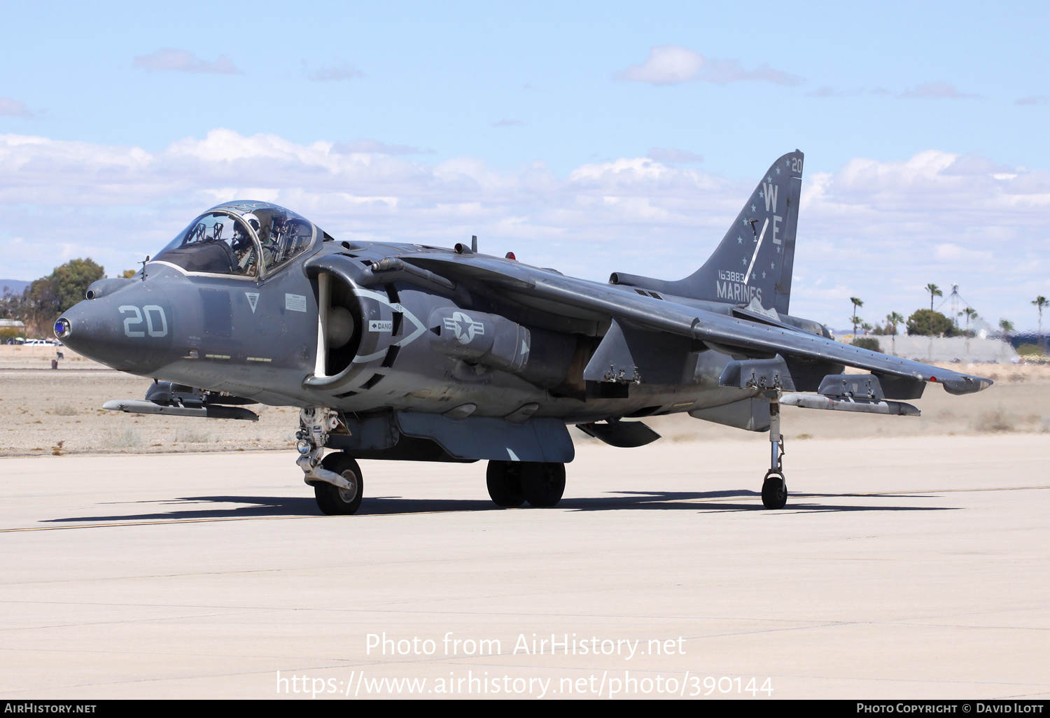 Aircraft Photo of 163883 | McDonnell Douglas AV-8B Harrier II | USA - Marines | AirHistory.net #390144