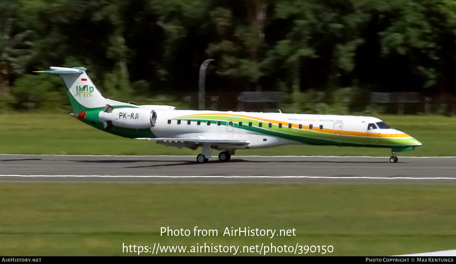 Aircraft Photo of PK-RJI | Embraer ERJ-145LR (EMB-145LR) | Indonesia Morowali Industrial Park - IMIP | AirHistory.net #390150