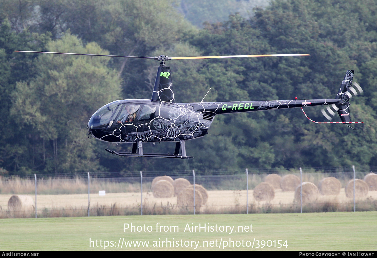 Aircraft Photo of G-REGL | Robinson R-44 Raven II | HQ Aviation | AirHistory.net #390154