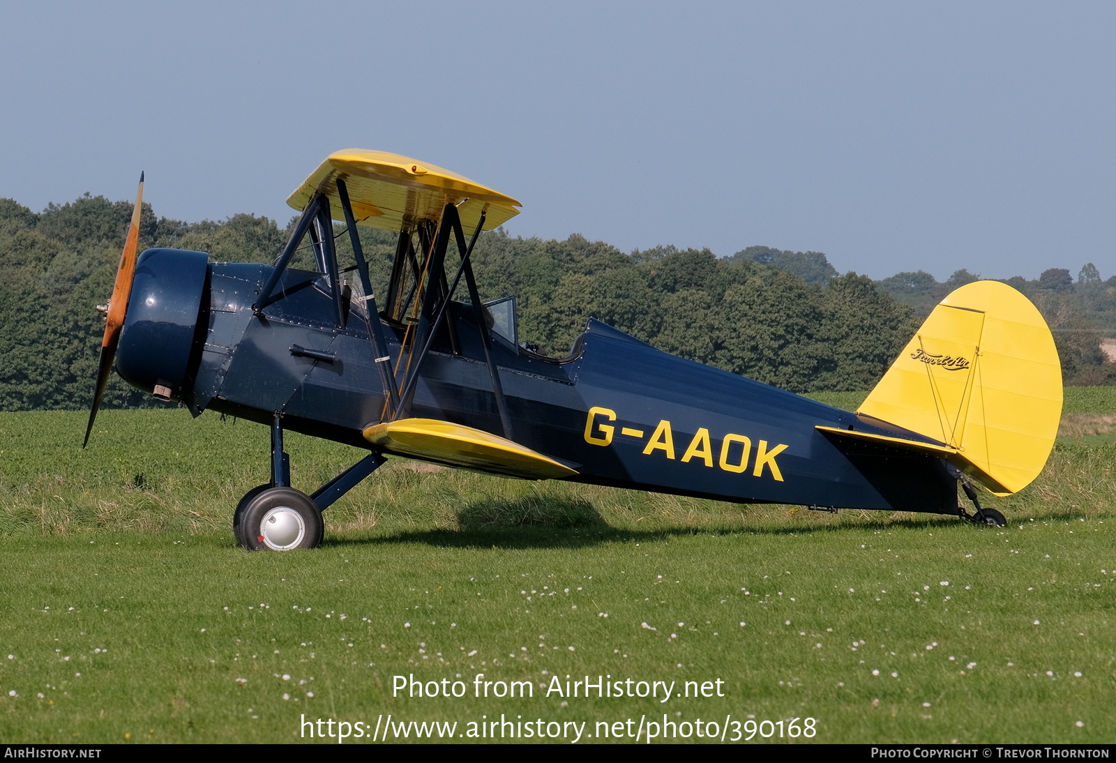 Aircraft Photo of G-AAOK | Curtiss-Wright Travel Air CW-12Q | AirHistory.net #390168