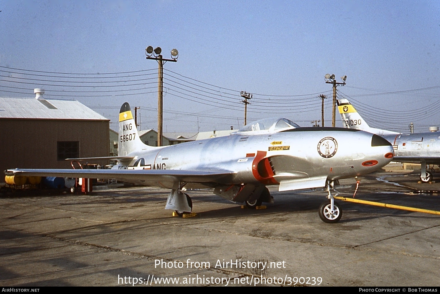 Aircraft Photo of 45-8607 / 58607 | Lockheed F-80C Shooting Star | USA - Air Force | AirHistory.net #390239