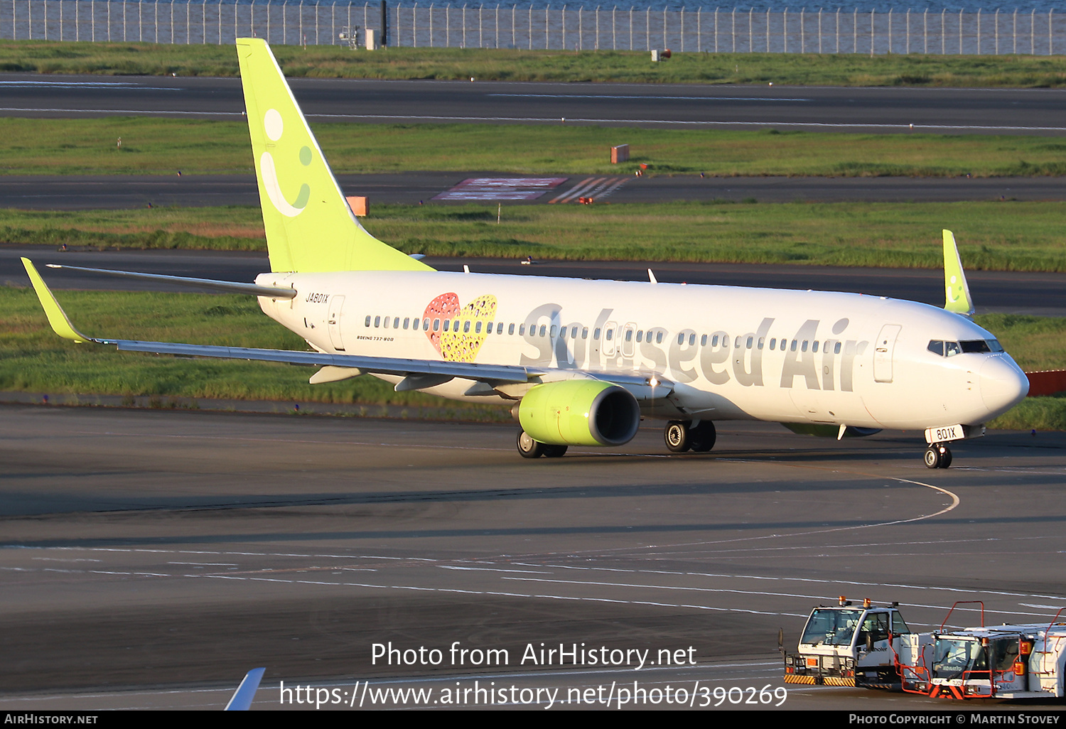 Aircraft Photo of JA801X | Boeing 737-81D | Solaseed Air | AirHistory.net #390269