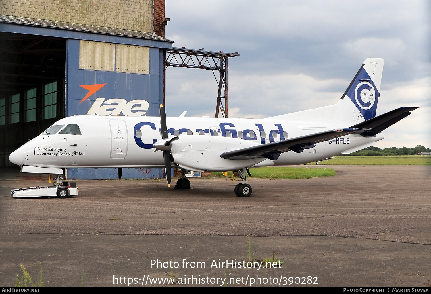 Aircraft Photo of G-NFLB | Saab 340B | Cranfield University | AirHistory.net #390282