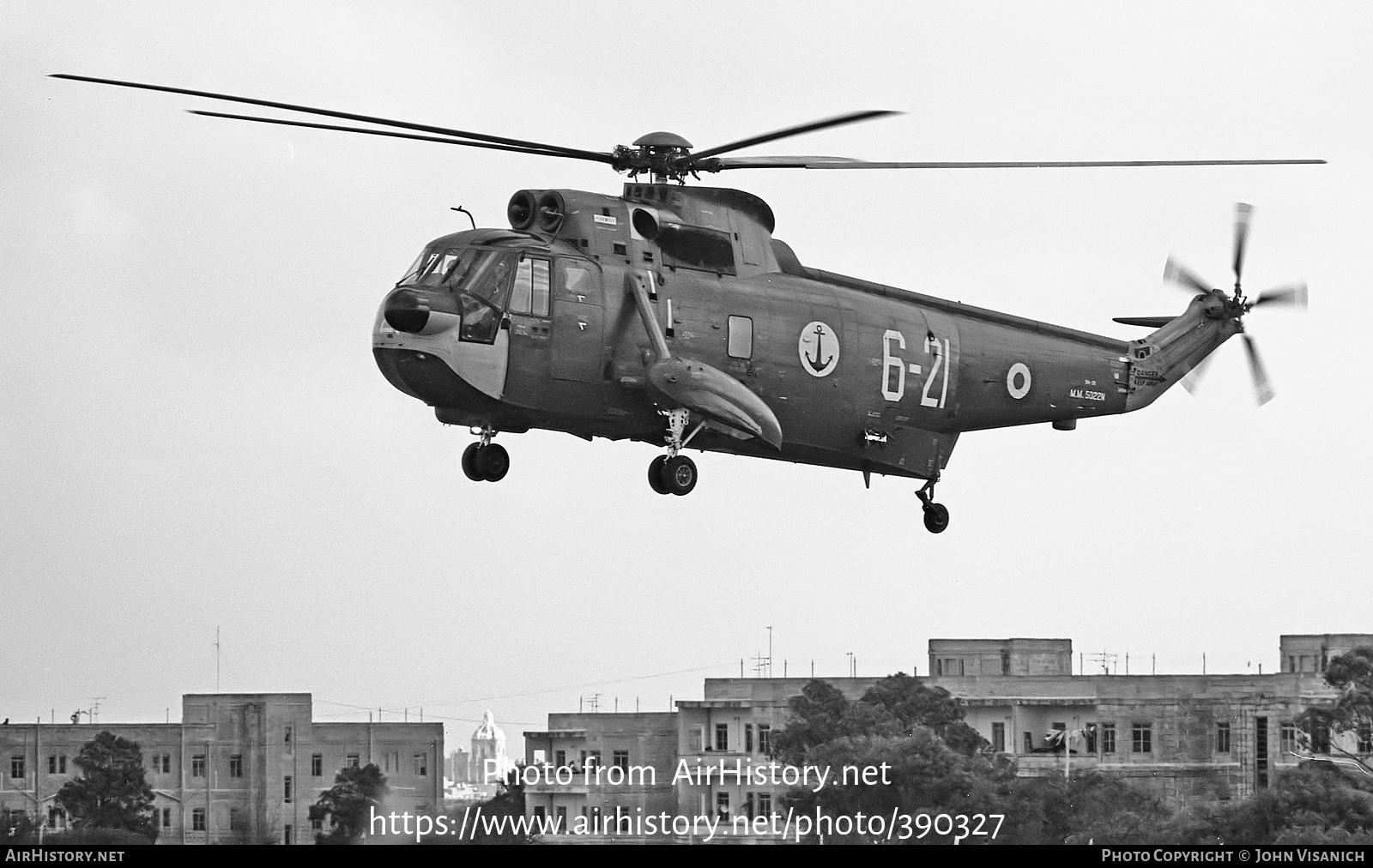 Aircraft Photo of MM5022N | Agusta SH-3D Sea King (AS-61) | Italy - Navy | AirHistory.net #390327