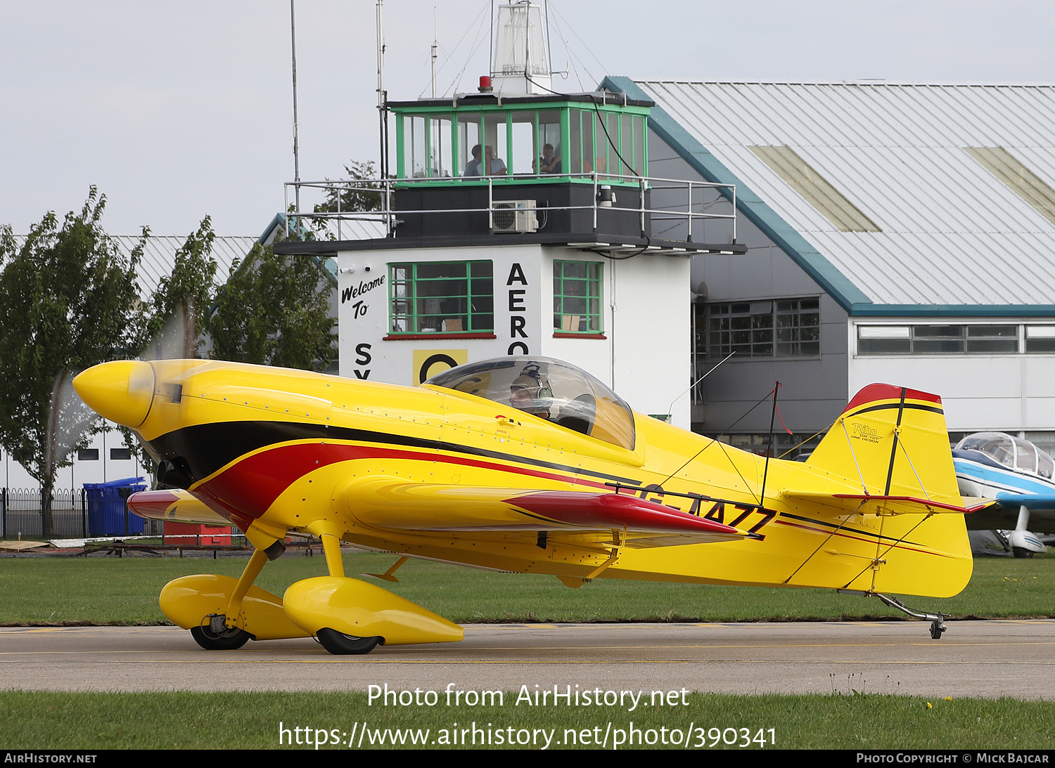 Aircraft Photo of G-TAZZ | Rihn DR-107 One Design | AirHistory.net #390341