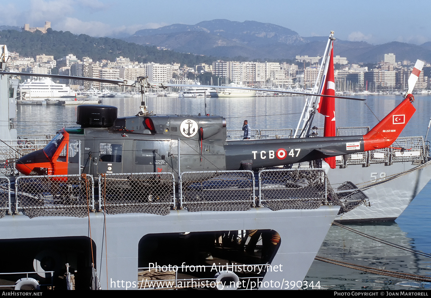 Aircraft Photo of TCB-47 | Agusta AB-212EW | Turkey - Navy | AirHistory.net #390344