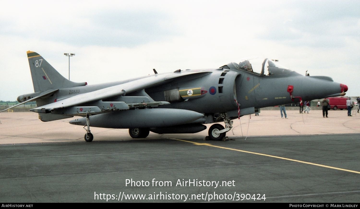 Aircraft Photo of ZG533 | British Aerospace Harrier GR7 | UK - Air Force | AirHistory.net #390424