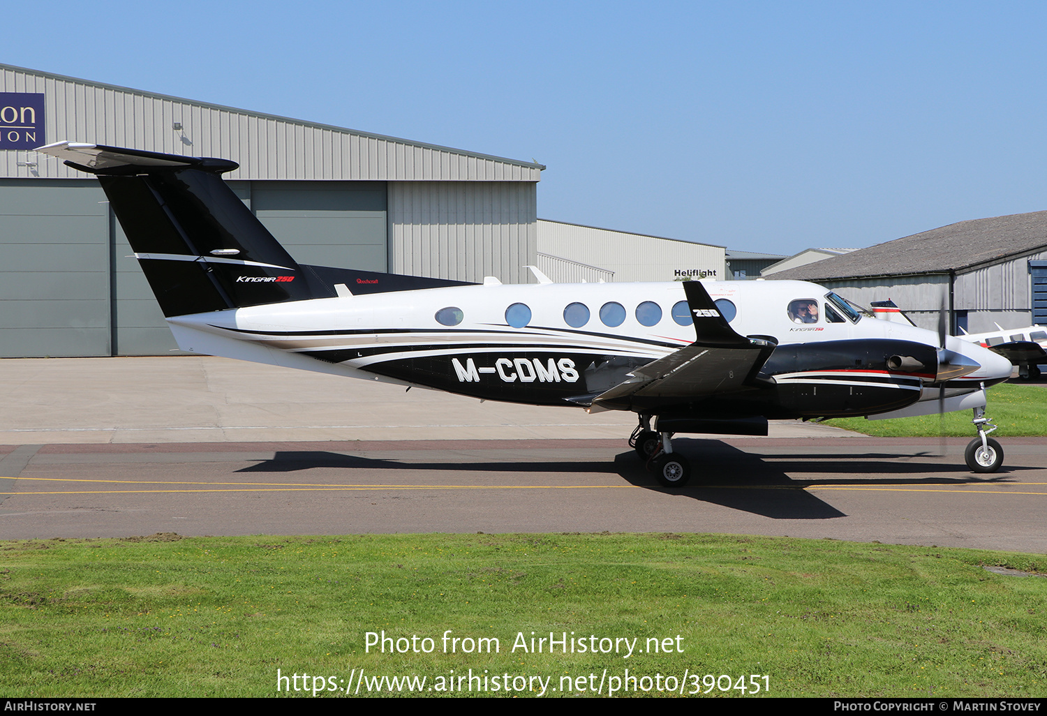 Aircraft Photo of M-CDMS | Beechcraft 250 King Air (200GT) | AirHistory.net #390451