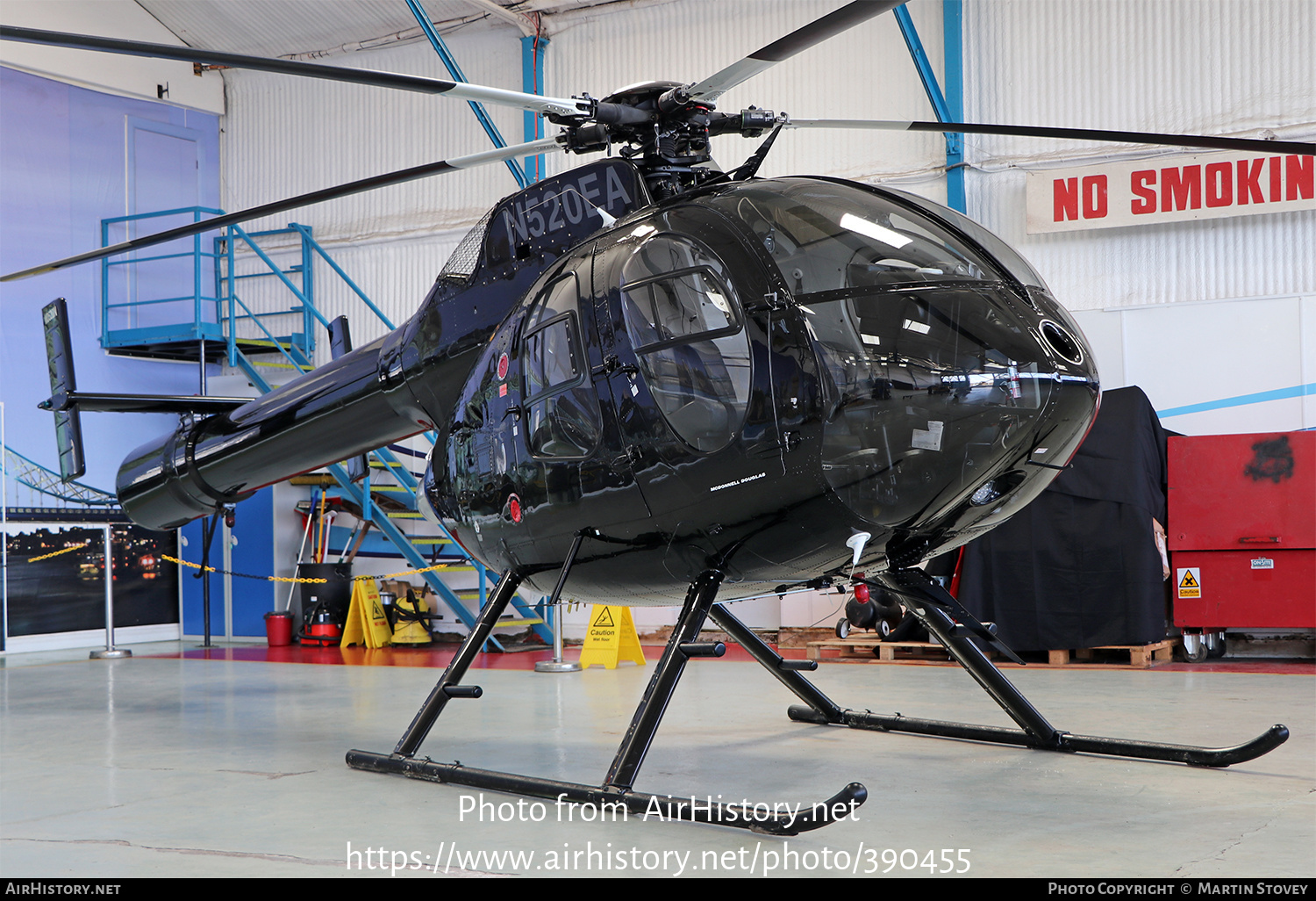 Aircraft Photo of N520EA | McDonnell Douglas MD-520N | AirHistory.net #390455