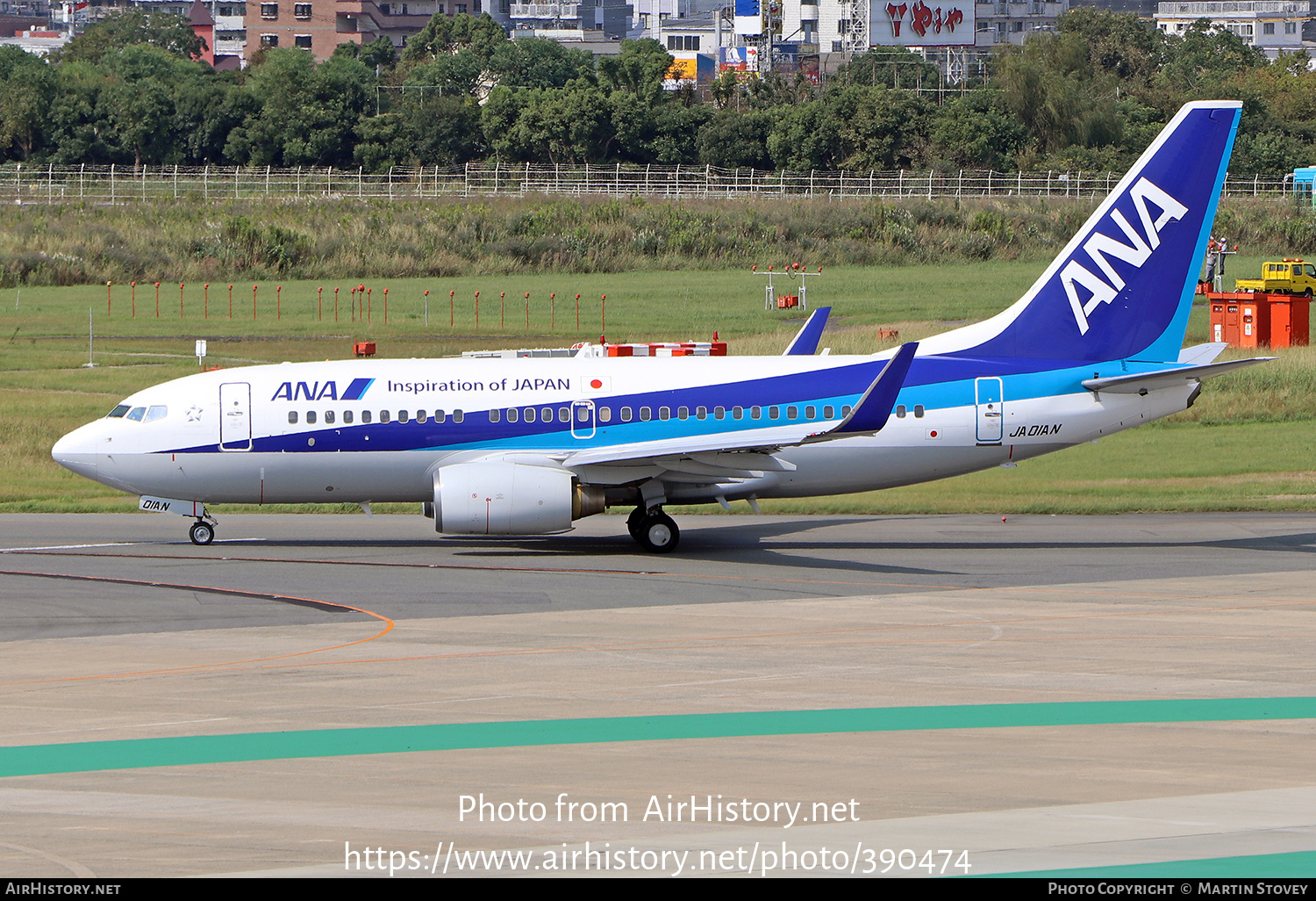 Aircraft Photo of JA01AN | Boeing 737-781 | All Nippon Airways - ANA | AirHistory.net #390474