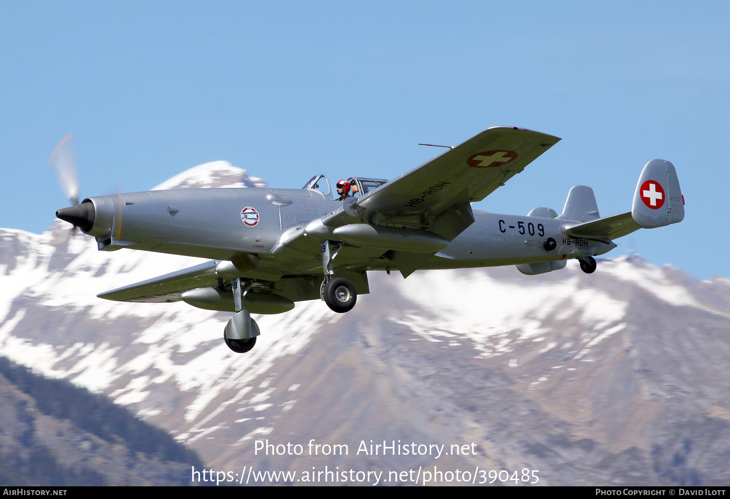 Aircraft Photo of HB-RDH / C-509 | F+W C-3605 | Switzerland - Air Force | AirHistory.net #390485