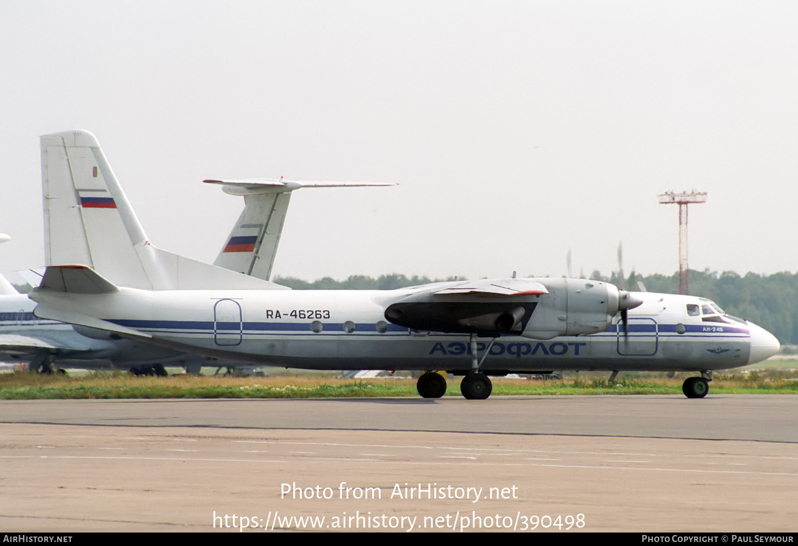 Aircraft Photo of RA-46263 | Antonov An-24B | Aeroflot | AirHistory.net #390498