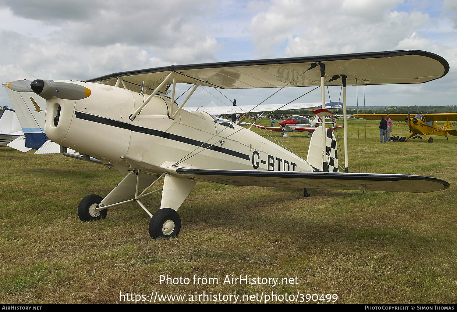 Aircraft Photo of G-BTDT | CASA 1-131E Series 2000 Jungmann | AirHistory.net #390499